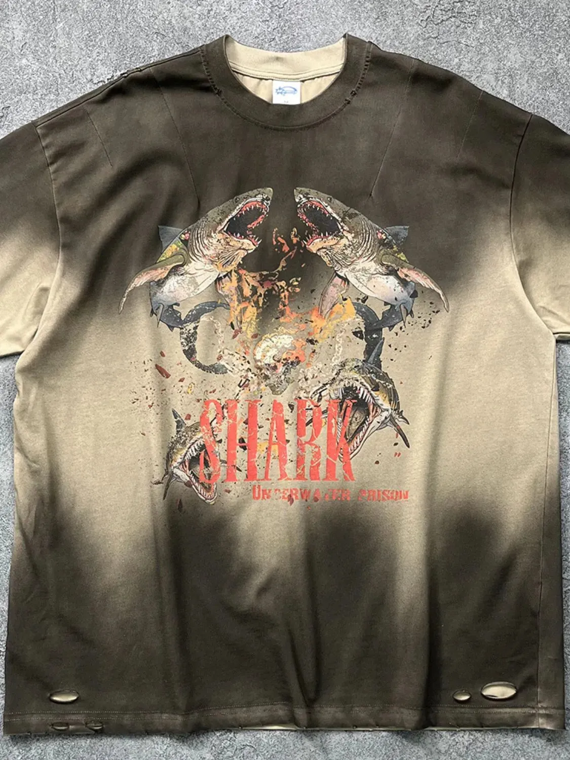 Men's Graphic Round Neck Half Sleeve T-Shirt sold by Gigi Laurent product image thumbnail 3