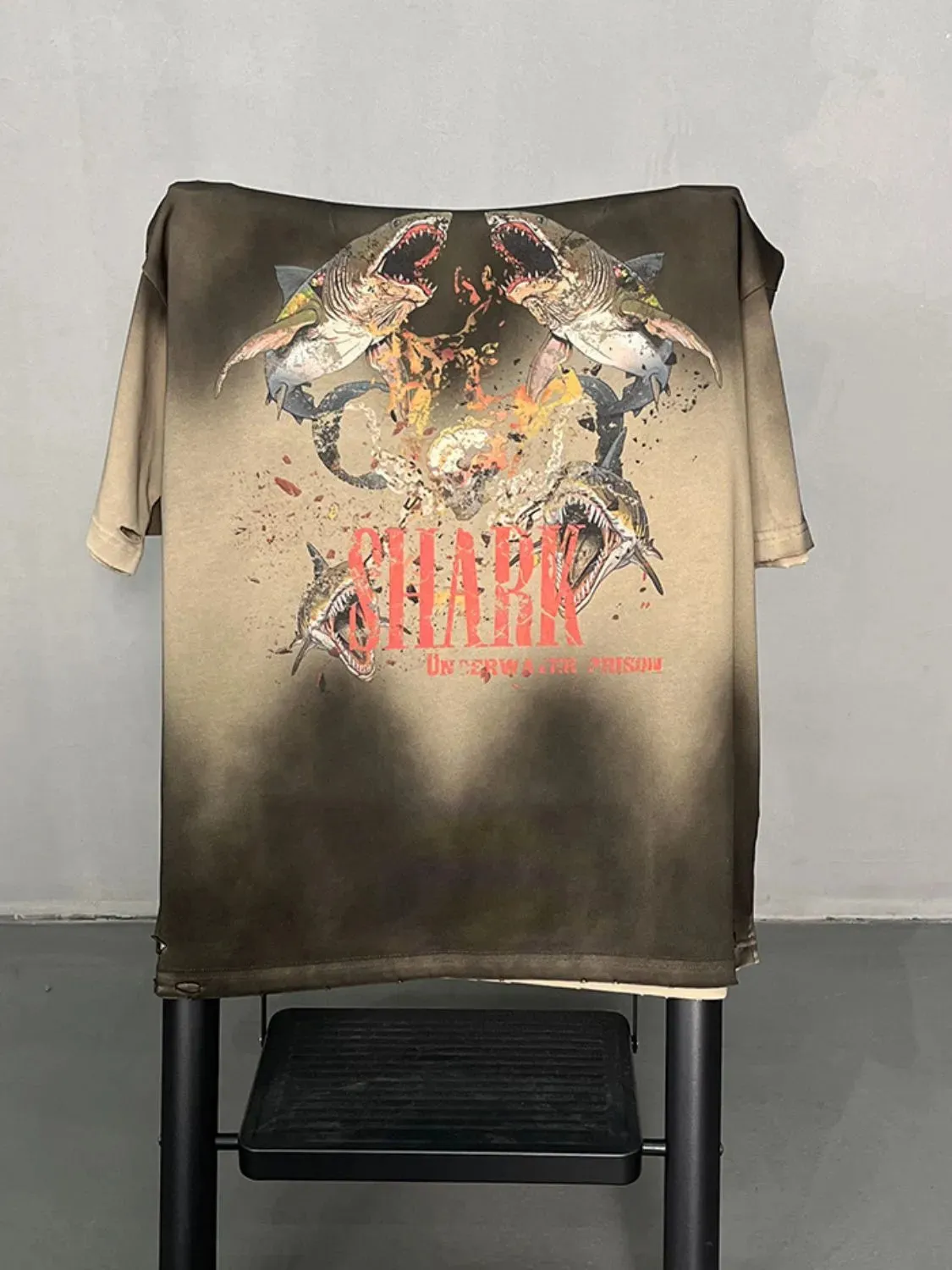 Men's Graphic Round Neck Half Sleeve T-Shirt sold by Gigi Laurent product image thumbnail 4