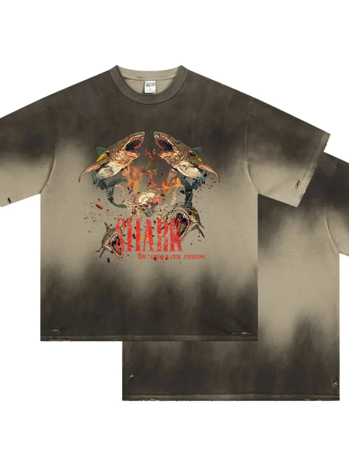 Men's Graphic Round Neck Half Sleeve T-Shirt sold by Gigi Laurent product image thumbnail 5