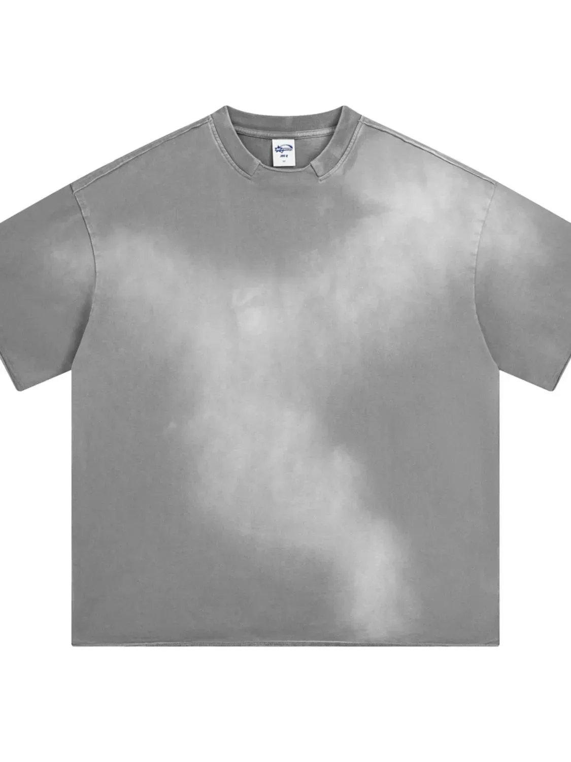 Men's Washed Round Neck Gradient T-Shirt sold by Gigi Laurent product image thumbnail 5