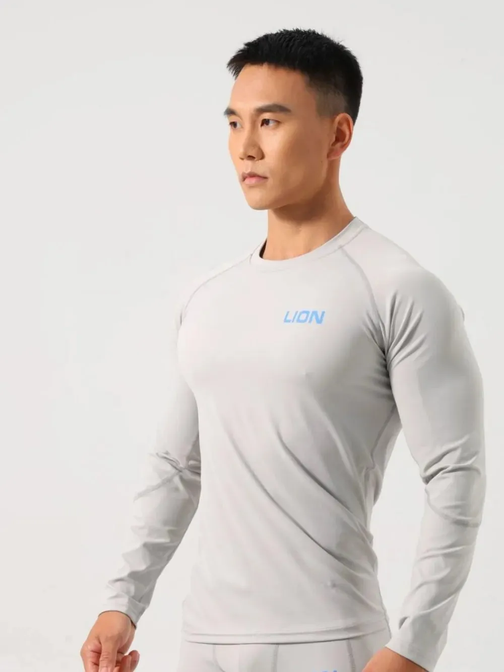 Men's Round Neck Long Sleeve T-Shirt sold by Gigi Laurent