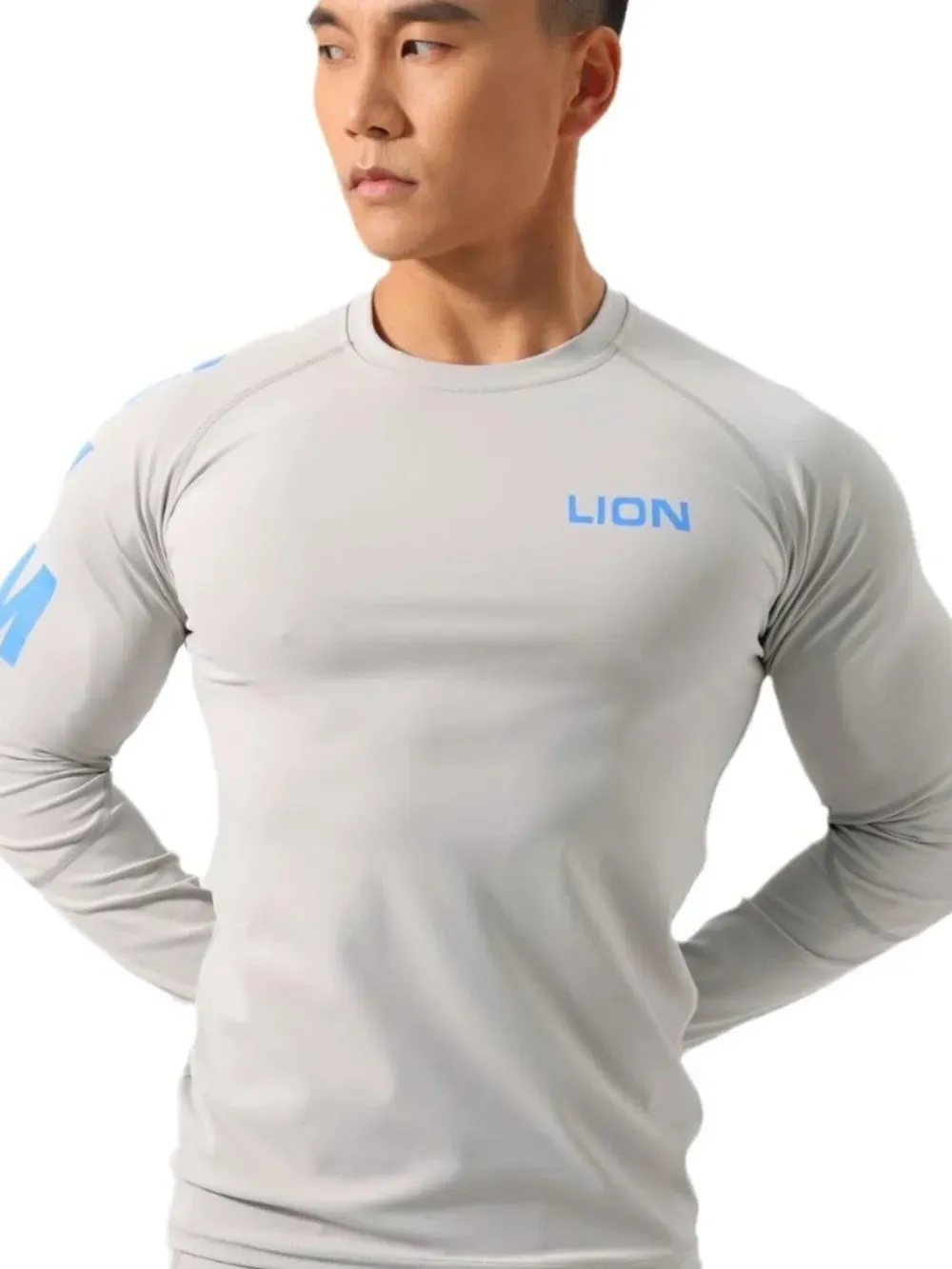 Men's Round Neck Long Sleeve T-Shirt sold by Gigi Laurent product image thumbnail 2