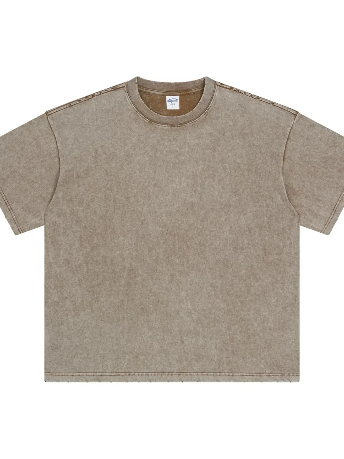 Men's Round Neck Half Sleeve T-Shirt sold by Gigi Laurent product image thumbnail 4