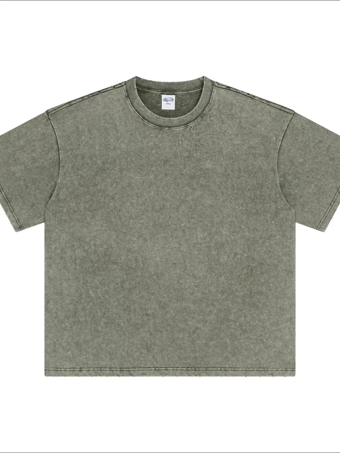 Men's Round Neck Half Sleeve T-Shirt sold by Gigi Laurent product image thumbnail 5