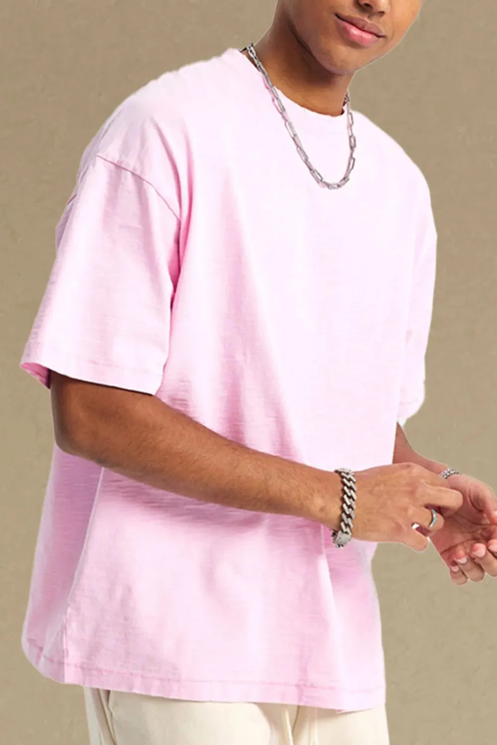 Men's Round Neck Half Sleeve T-Shirt sold by Gigi Laurent