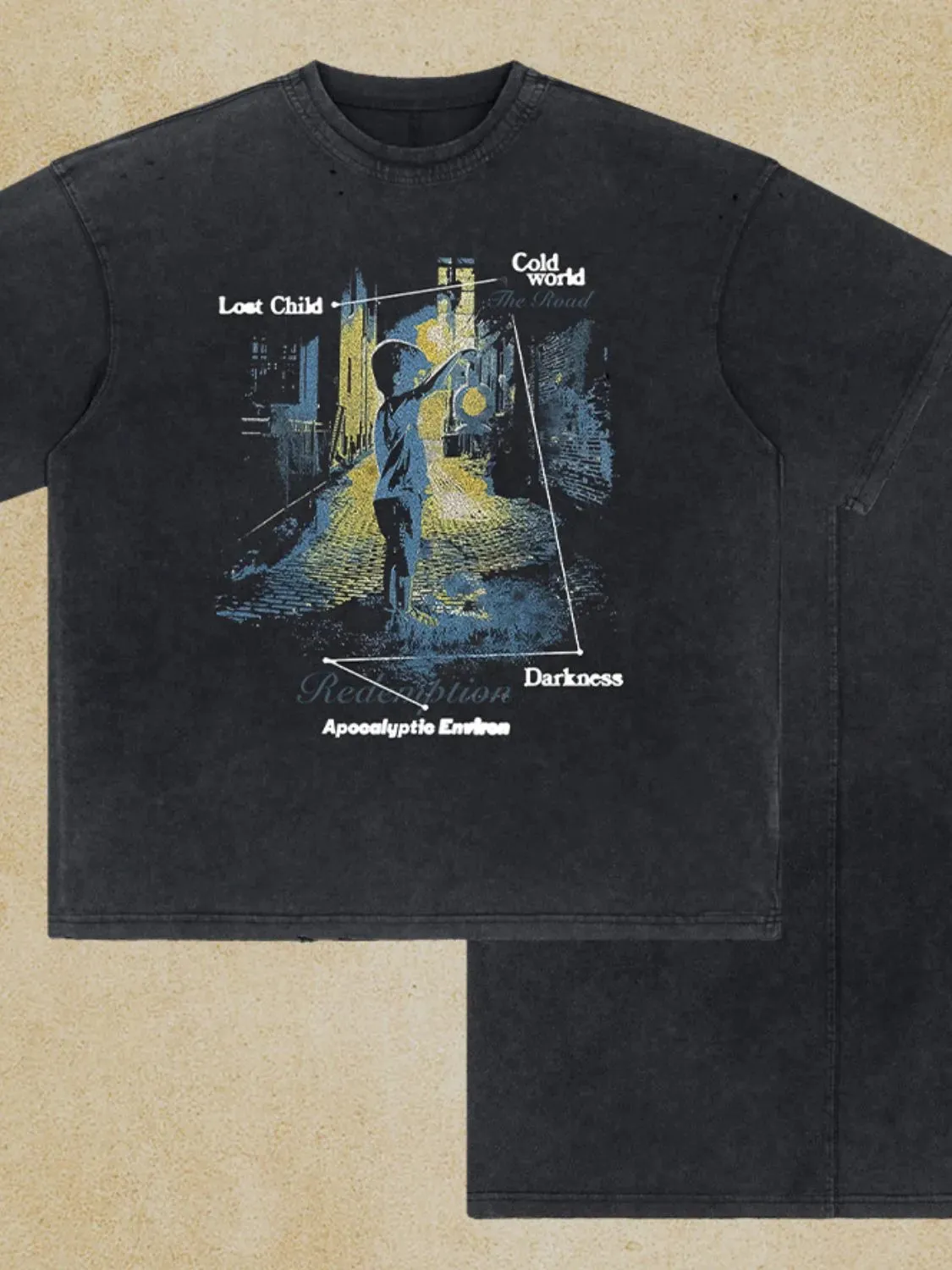 Men's Graphic Round Neck Half Sleeve T-Shirt sold by Gigi Laurent product image thumbnail 5