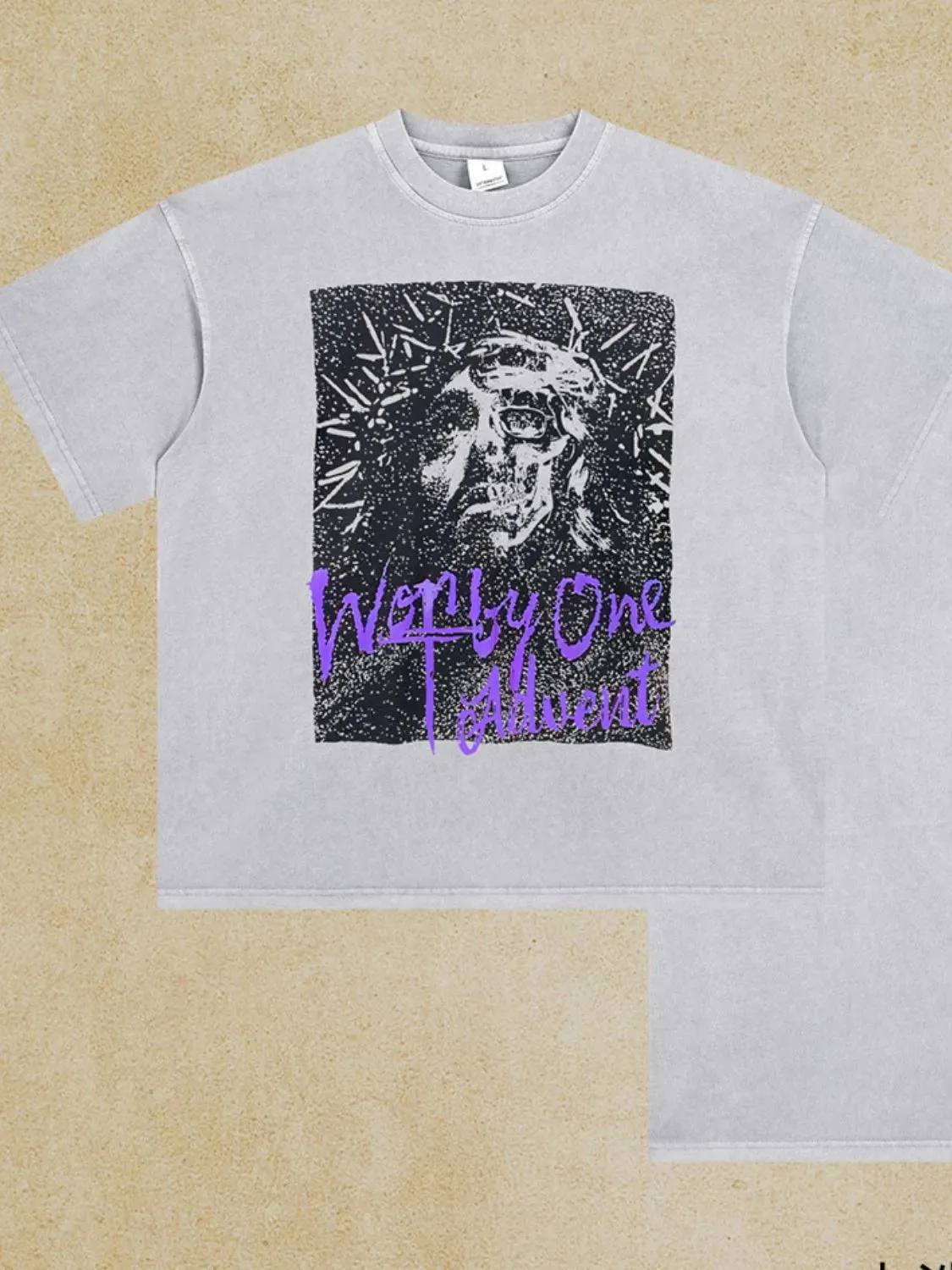 Men's Graphic Round Neck Short Sleeve T-Shirt sold by Gigi Laurent product image thumbnail 5