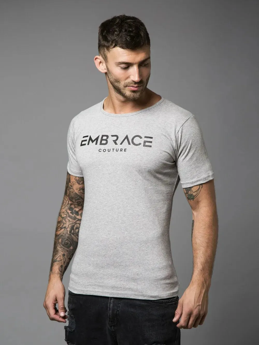 Men's Letter Graphic Round Neck Short Sleeve T-Shirt sold by Gigi Laurent product image thumbnail 5