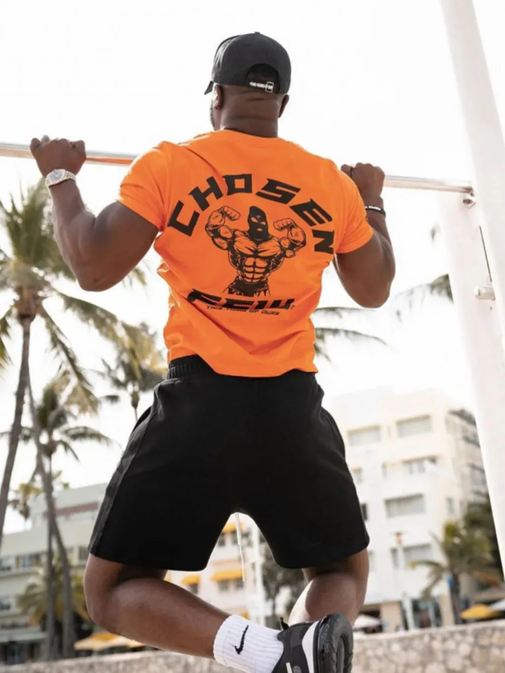 Men's Graphic Round Neck Short Sleeve T-Shirt sold by Gigi Laurent