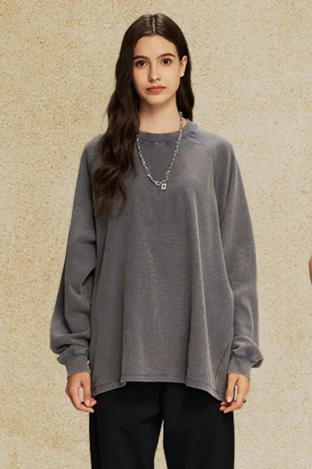 Men's Round Neck Long Sleeve T-Shirt sold by Gigi Laurent product image thumbnail 5