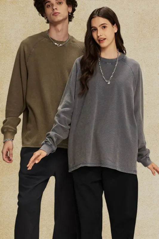 Men's Round Neck Long Sleeve T-Shirt sold by Gigi Laurent