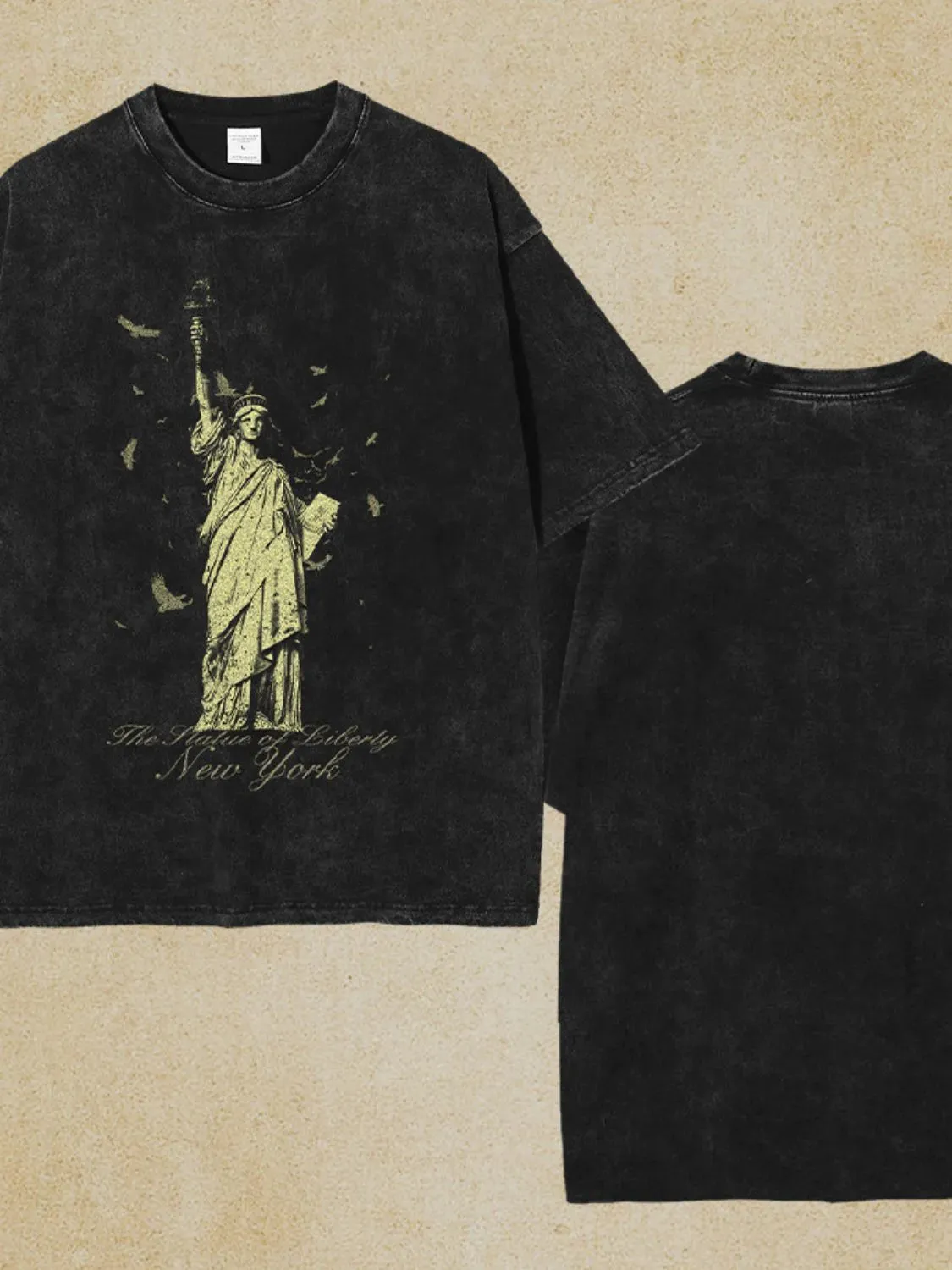 Men's Graphic Round Neck Half Sleeve T-Shirt sold by Gigi Laurent product image thumbnail 5