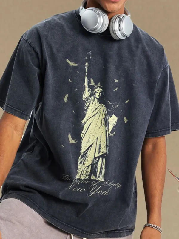 Men's Graphic Round Neck Half Sleeve T-Shirt sold by Gigi Laurent