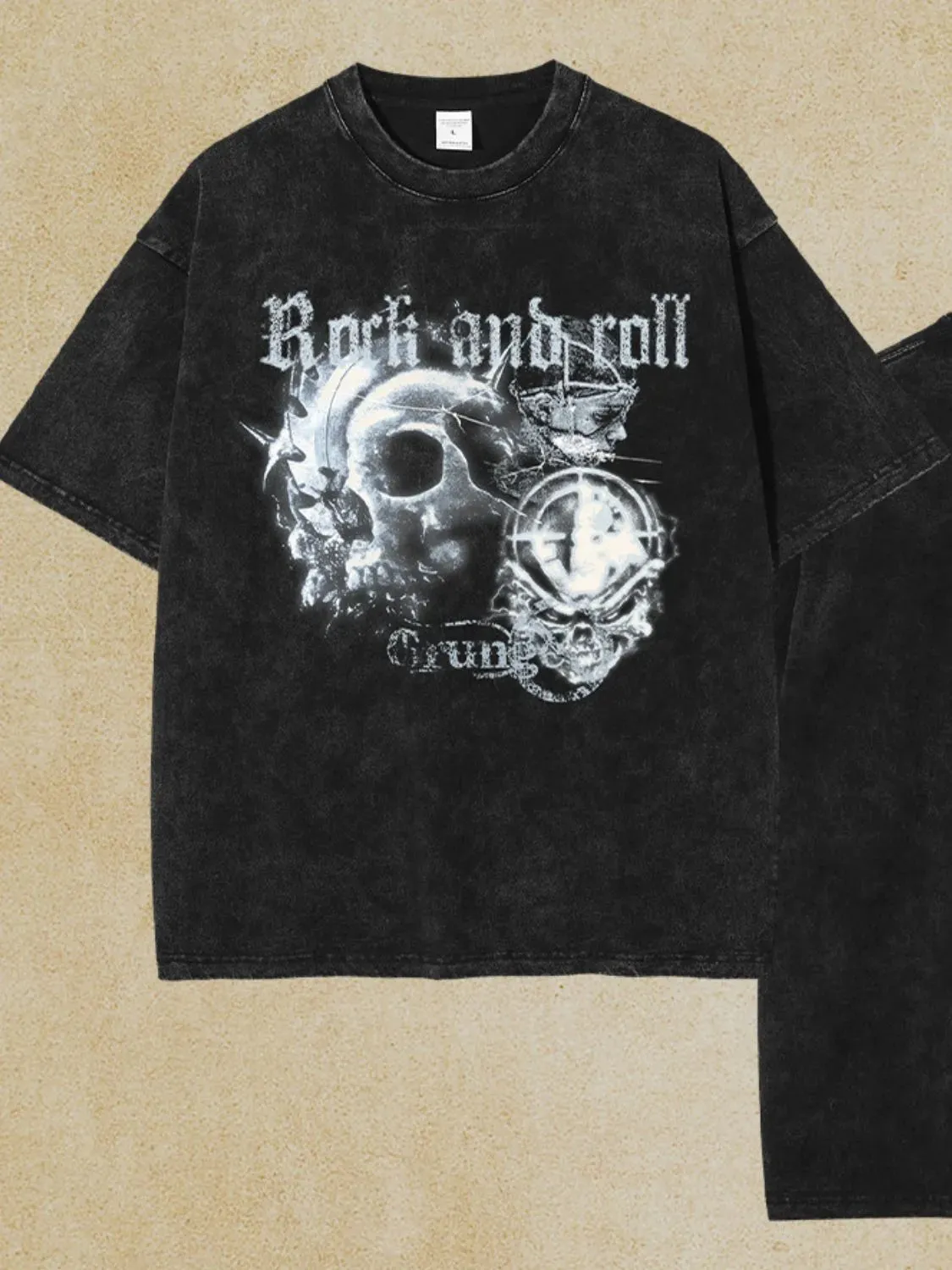 Men's Graphic Round Neck Half Sleeve T-Shirt sold by Gigi Laurent product image thumbnail 3