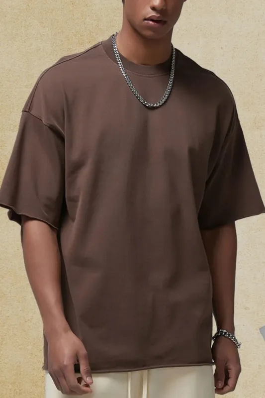 Men's Round Neck Half Sleeve T-Shirt sold by Gigi Laurent