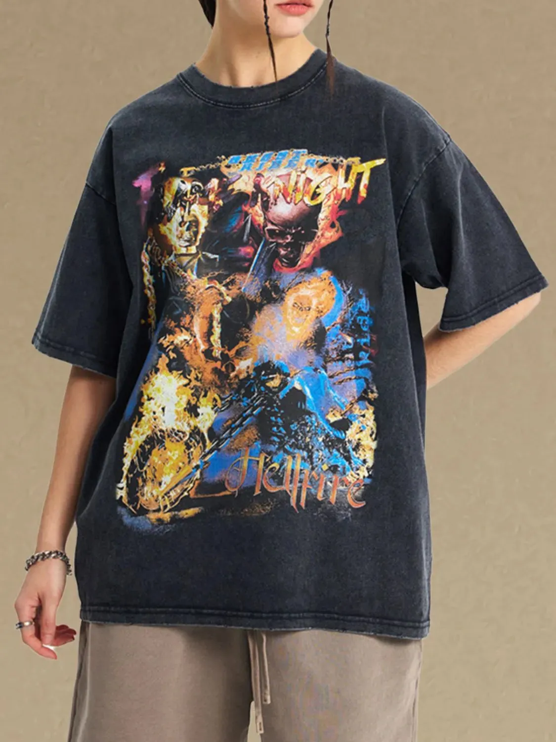 Men's Graphic Round Neck Half Sleeve T-Shirt sold by Gigi Laurent product image thumbnail 4