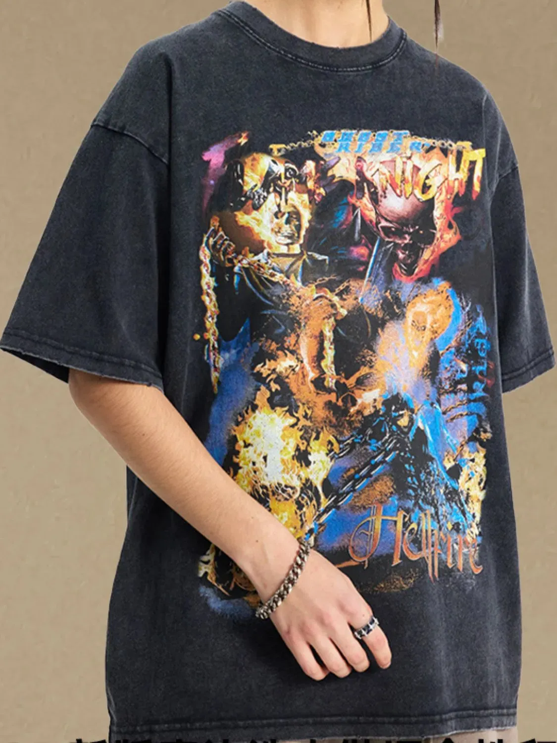 Men's Graphic Round Neck Half Sleeve T-Shirt sold by Gigi Laurent product image thumbnail 2