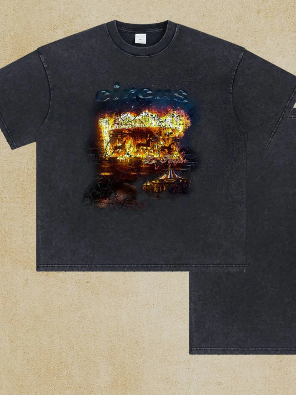 Men's Graphic Round Neck Half Sleeve T-Shirt sold by Gigi Laurent product image thumbnail 5