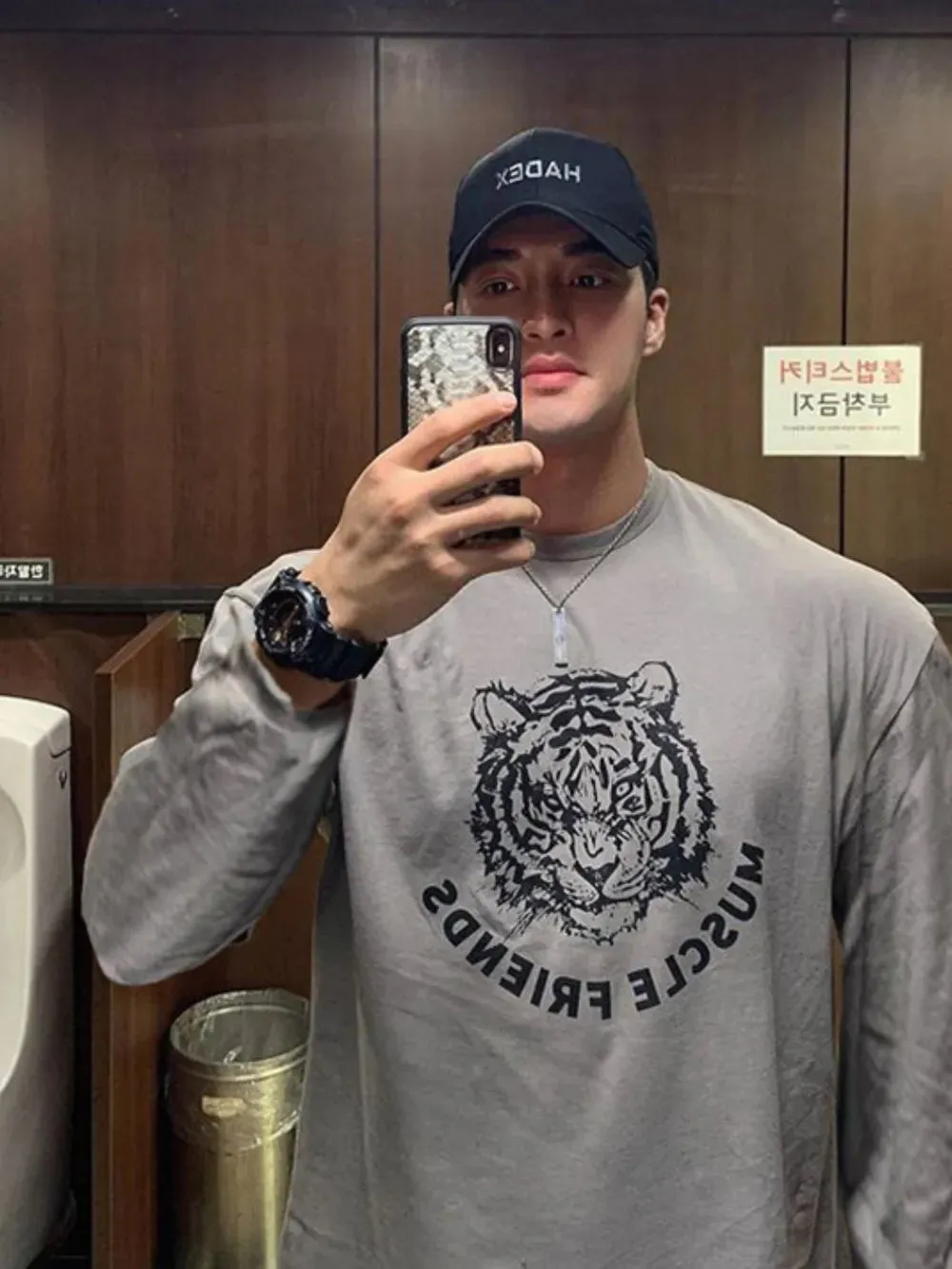 Men's Round Neck Graphic Long Sleeve T-Shirt sold by Gigi Laurent product image thumbnail 3