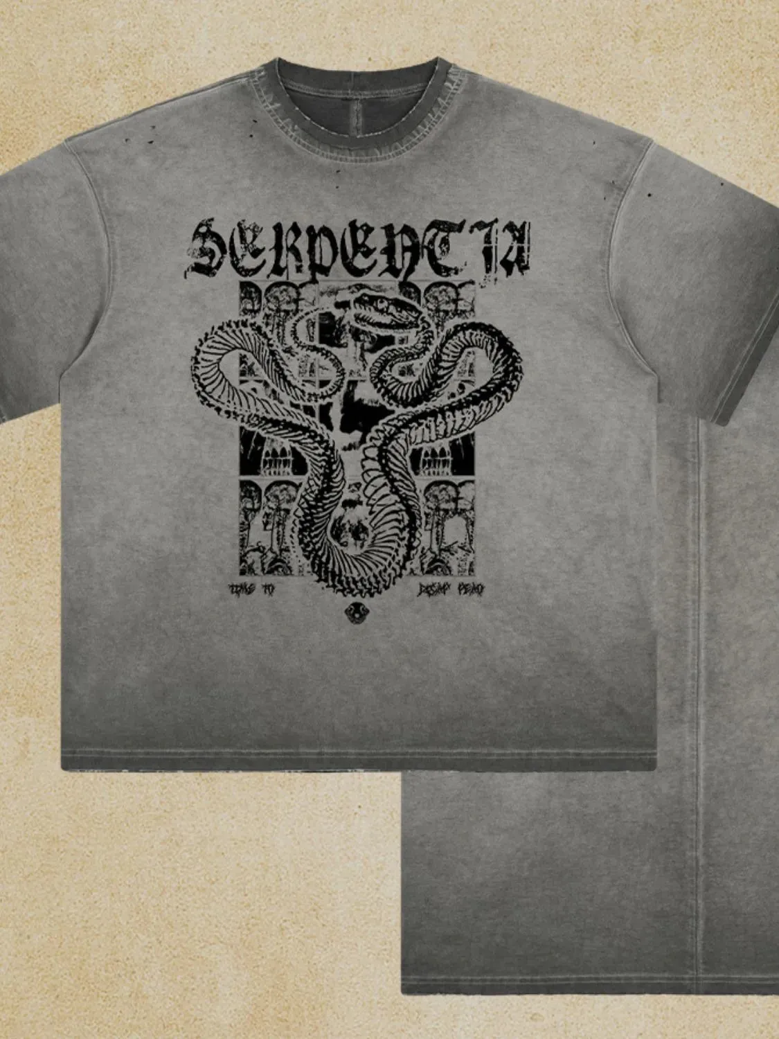 Men's Graphic Round Neck Half Sleeve T-Shirt sold by Gigi Laurent product image thumbnail 5