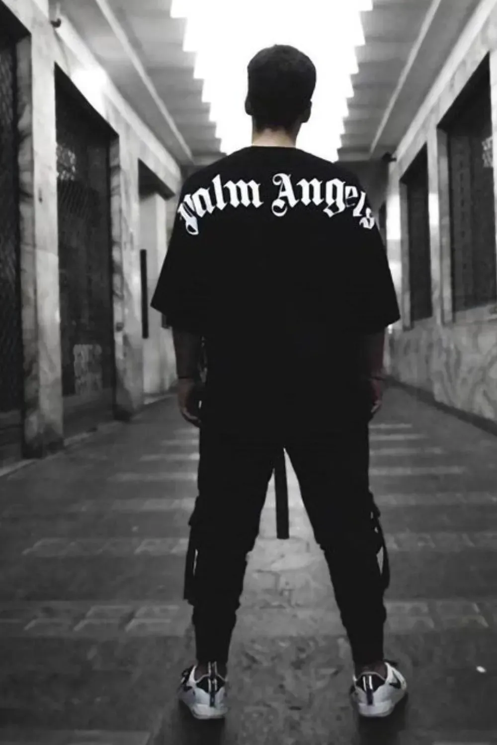 Men's Letter Round Neck Half Sleeve T-Shirt sold by Gigi Laurent product image thumbnail 3