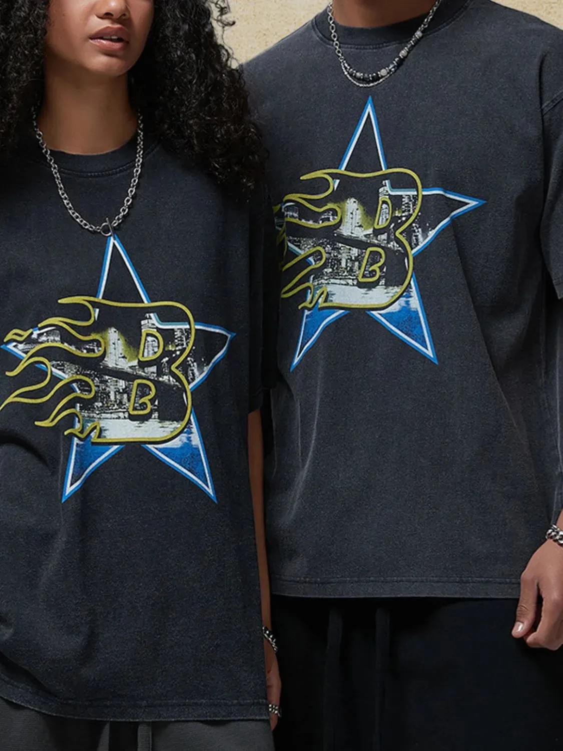Men's Graphic Round Neck Half Sleeve T-Shirt sold by Gigi Laurent product image thumbnail 3