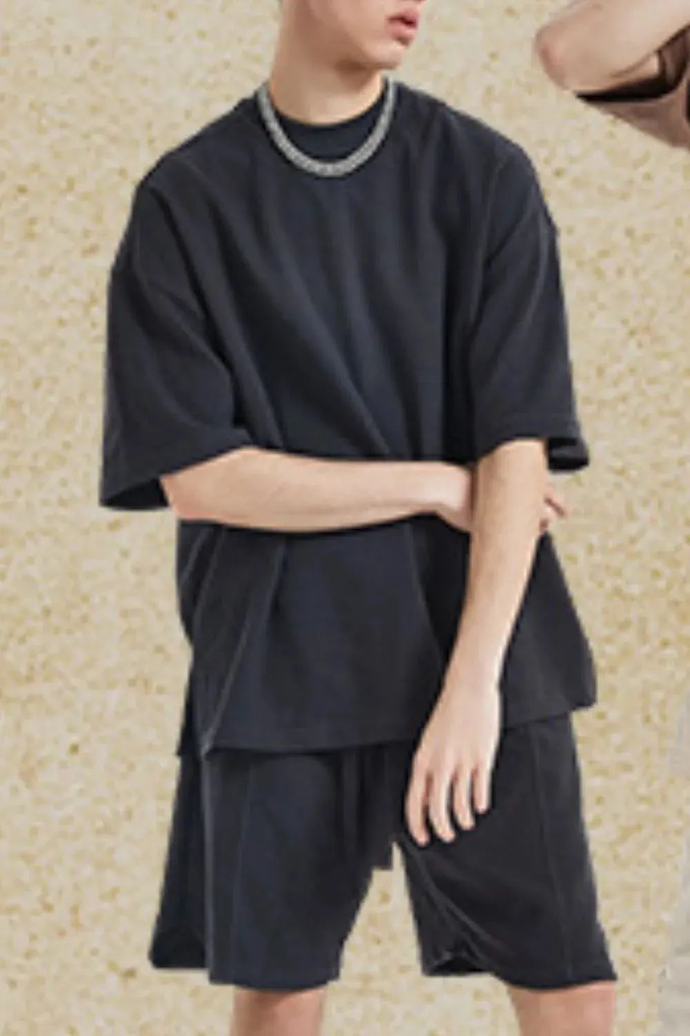 Men's Round Neck Half Sleeve T-Shirt sold by Gigi Laurent product image thumbnail 2