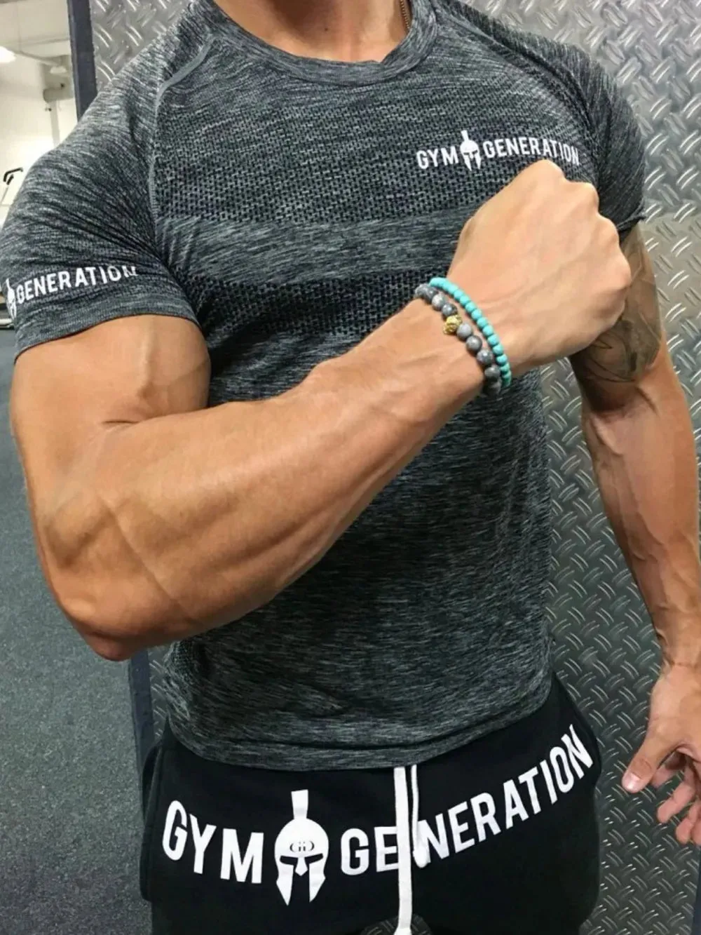 Men's Plus Size Round Neck Short Sleeve T-Shirt sold by Gigi Laurent product image thumbnail 3