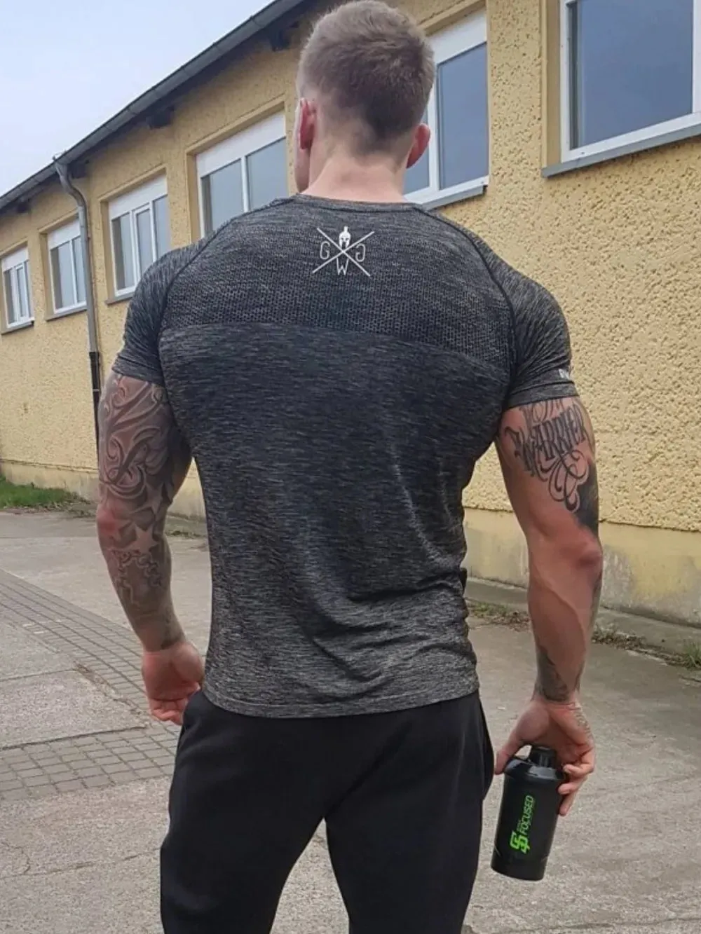 Men's Plus Size Round Neck Short Sleeve T-Shirt sold by Gigi Laurent product image thumbnail 5