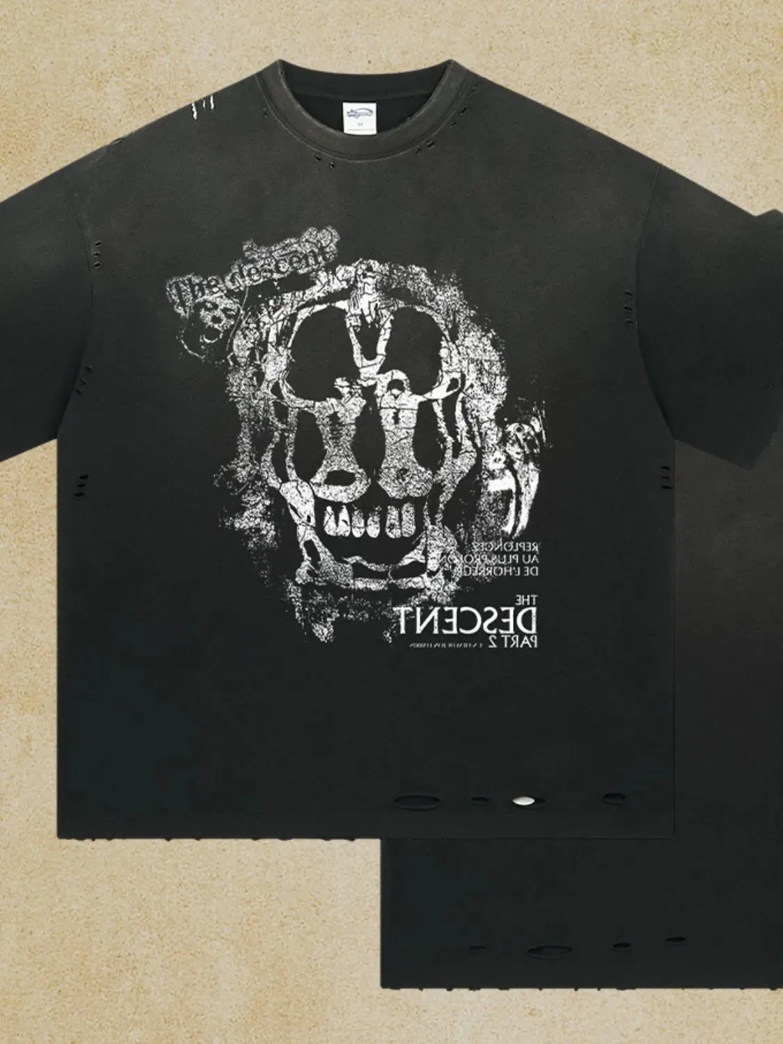 Men's Graphic Round Neck Half Sleeve T-Shirt sold by Gigi Laurent