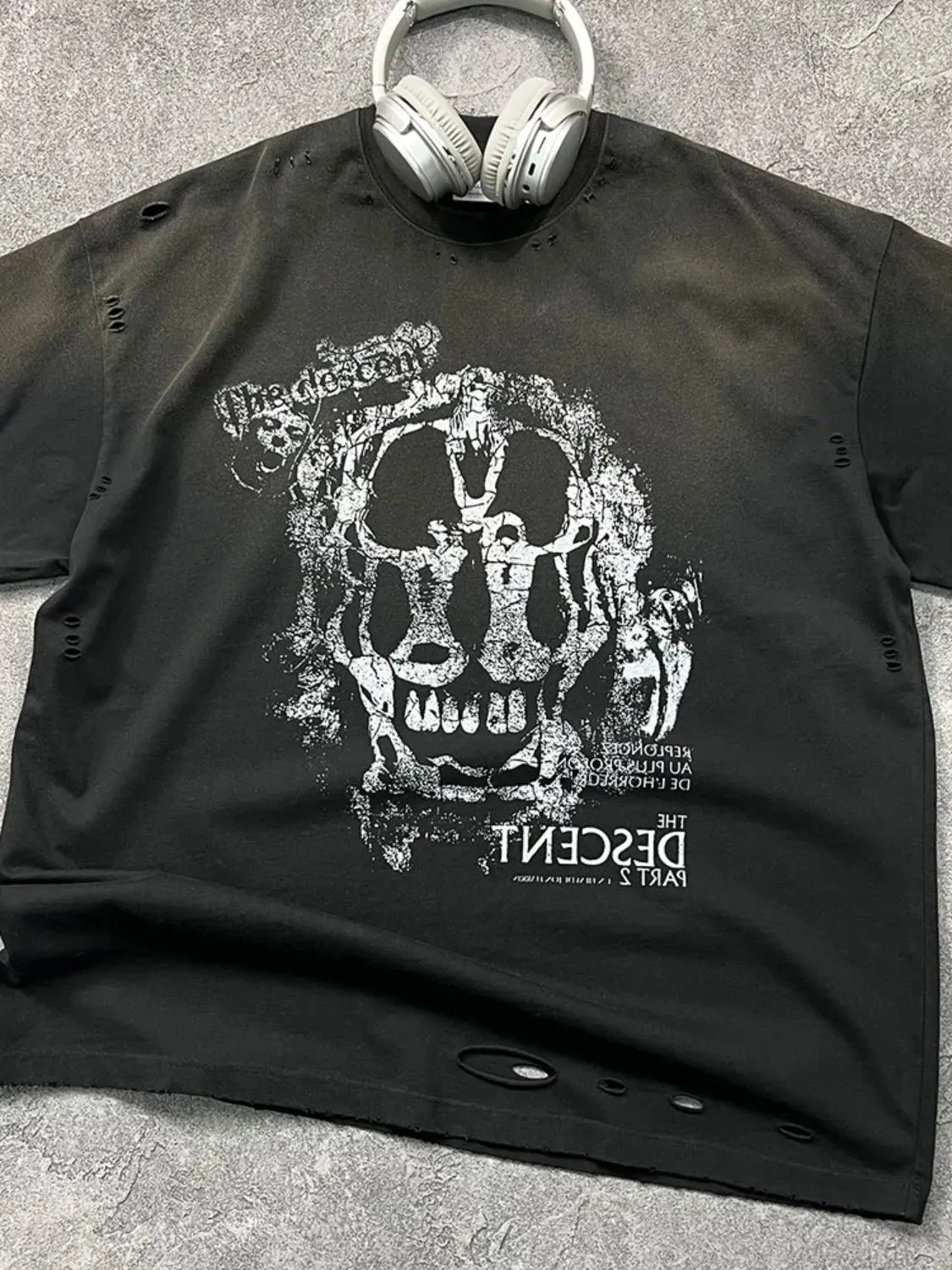 Men's Graphic Round Neck Half Sleeve T-Shirt sold by Gigi Laurent product image thumbnail 2