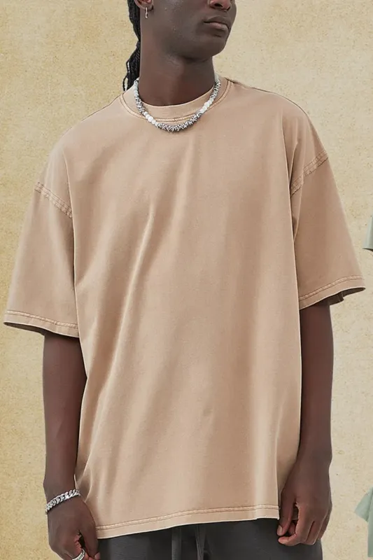 Men's Round Neck Half Sleeve T-Shirt sold by Gigi Laurent