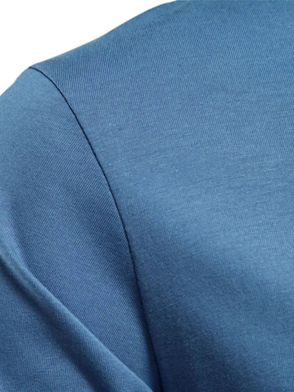 Men's Full Size Round Neck Long Sleeve T-Shirt Plus Size sold by Gigi Laurent product image thumbnail 2