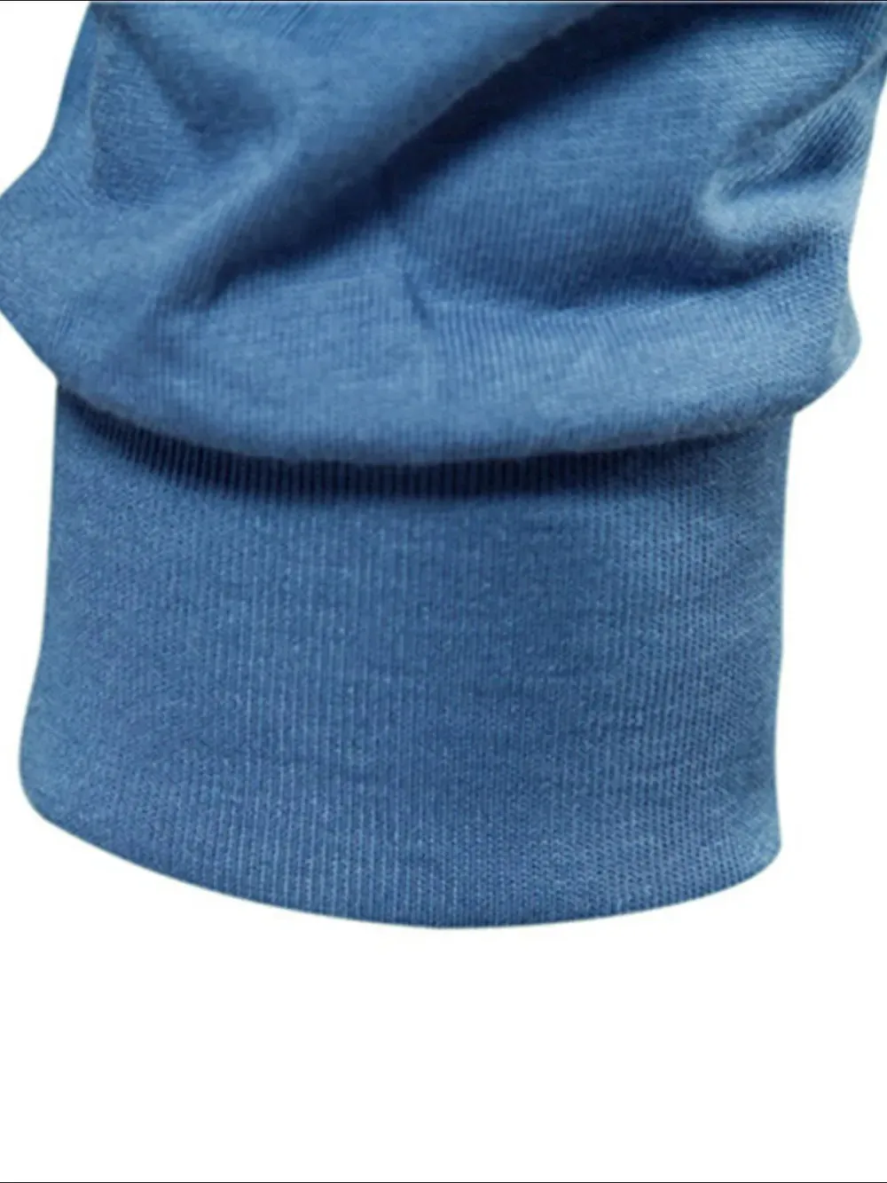 Men's Full Size Round Neck Long Sleeve T-Shirt Plus Size sold by Gigi Laurent product image thumbnail 3