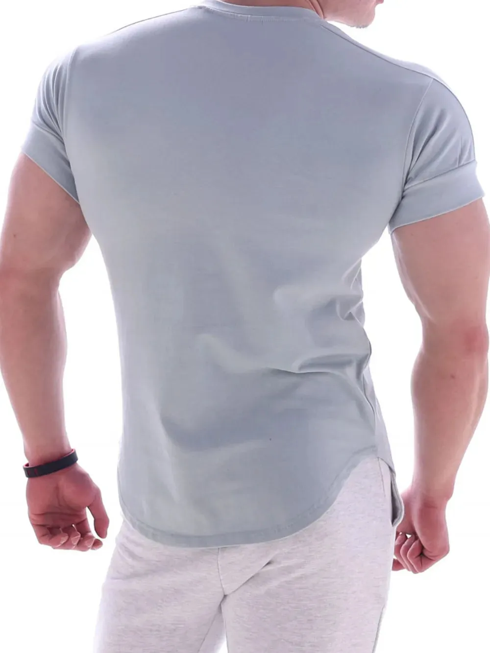 Men's Round Neck Short Sleeve T-Shirt sold by Gigi Laurent product image thumbnail 3