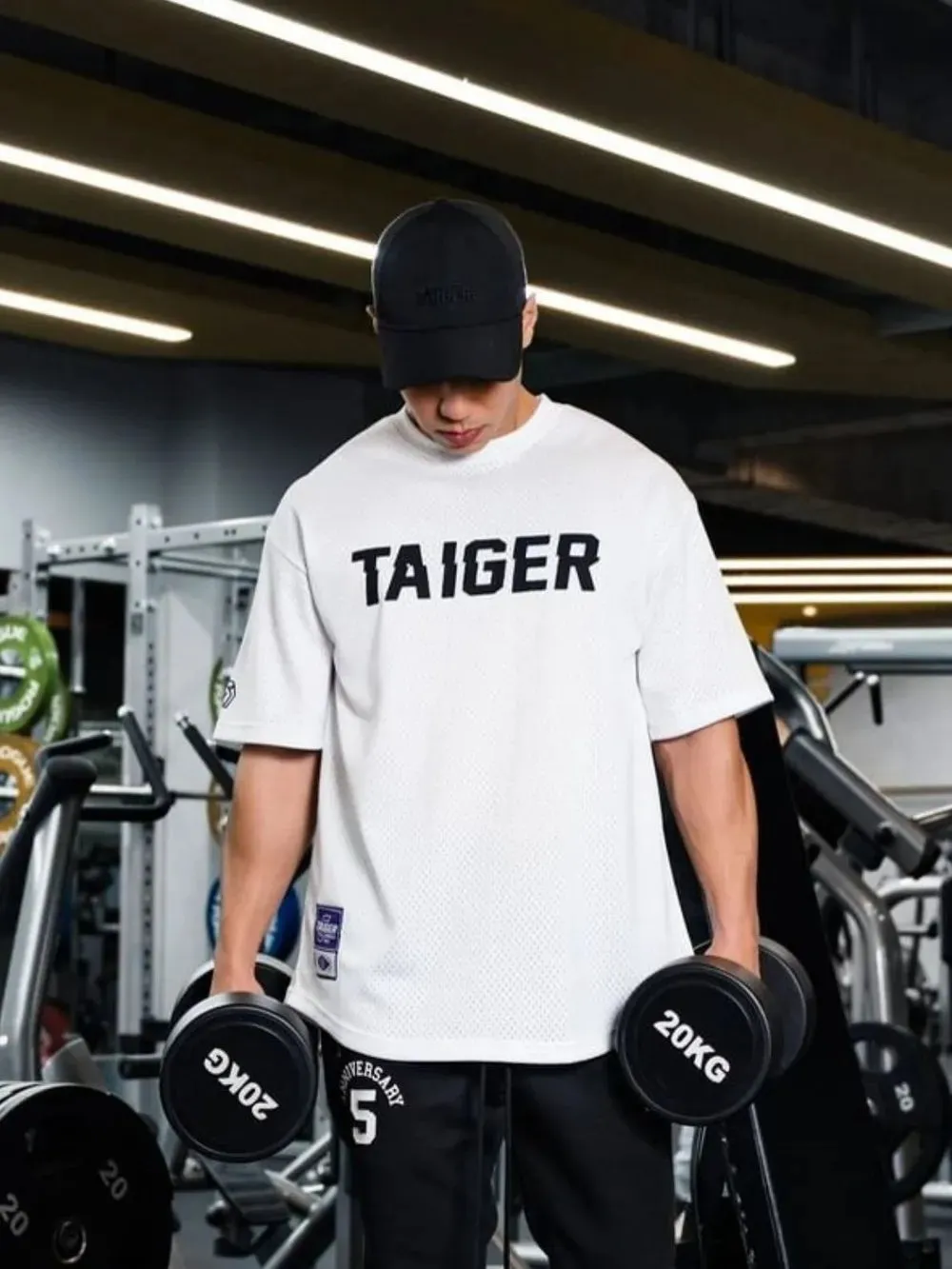 Men's Plus Size Letter Graphic Round Neck Half Sleeve T-Shirt sold by Gigi Laurent product image thumbnail 3