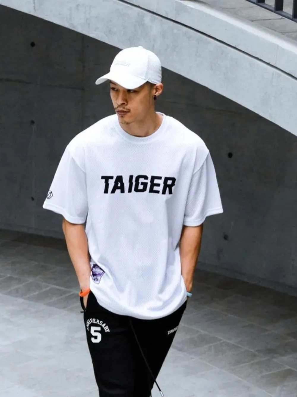 Men's Plus Size Letter Graphic Round Neck Half Sleeve T-Shirt sold by Gigi Laurent product image thumbnail 4