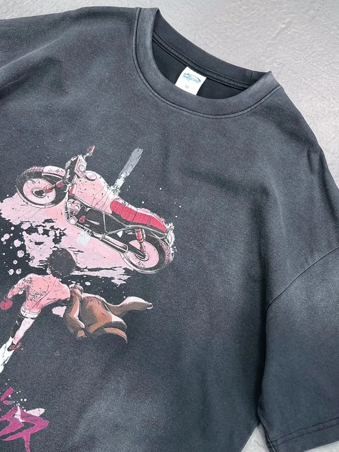 Men's Graphic Round Neck Half Sleeve T-Shirt sold by Gigi Laurent product image thumbnail 3