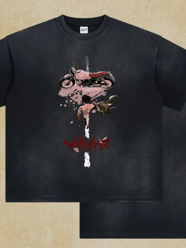 Men's Graphic Round Neck Half Sleeve T-Shirt sold by Gigi Laurent