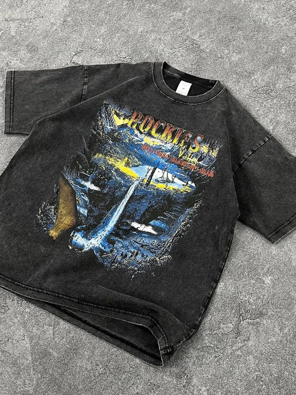 Men's Graphic Round Neck Half Sleeve T-Shirt sold by Gigi Laurent