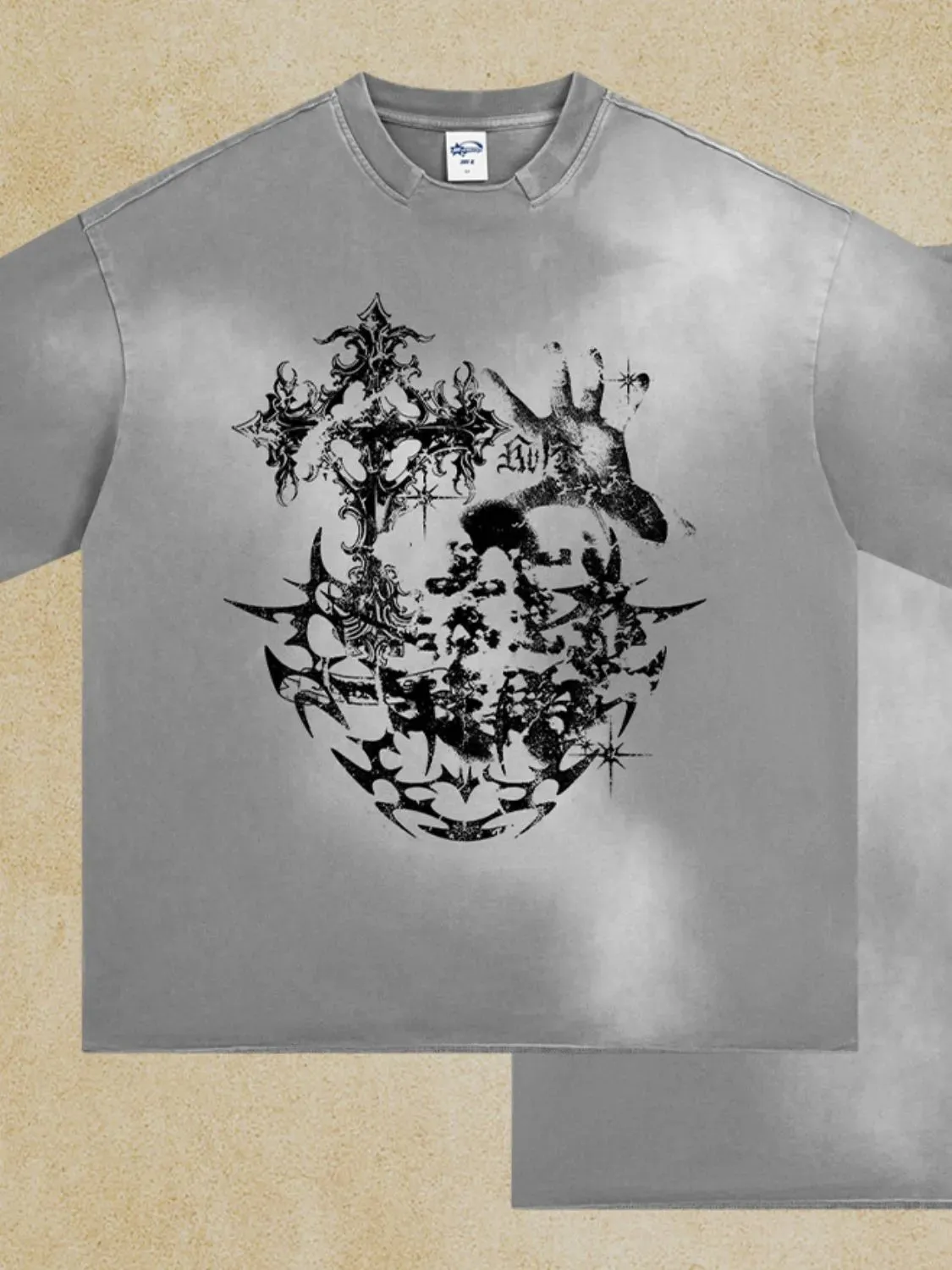 Men's Graphic Round Neck Half Sleeve T-Shirt sold by Gigi Laurent product image thumbnail 5
