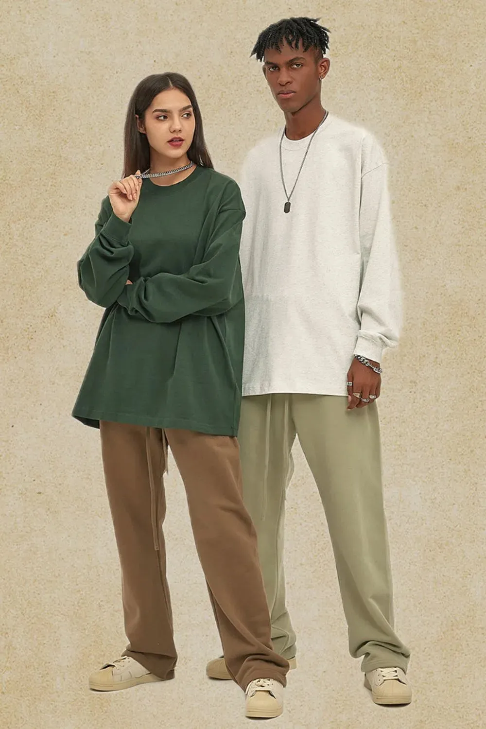 Men's Round Neck Long Sleeve T-Shirt sold by Gigi Laurent product image thumbnail 2