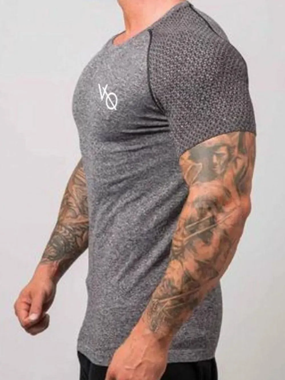 Men's Round Neck Short Sleeve T-Shirt sold by Gigi Laurent product image thumbnail 3