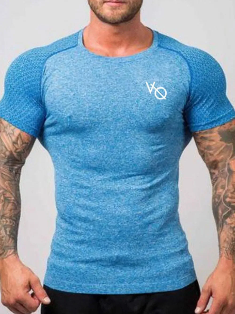 Men's Round Neck Short Sleeve T-Shirt sold by Gigi Laurent product image thumbnail 5