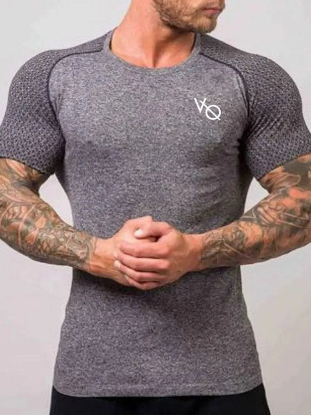 Men's Round Neck Short Sleeve T-Shirt sold by Gigi Laurent product image thumbnail 2