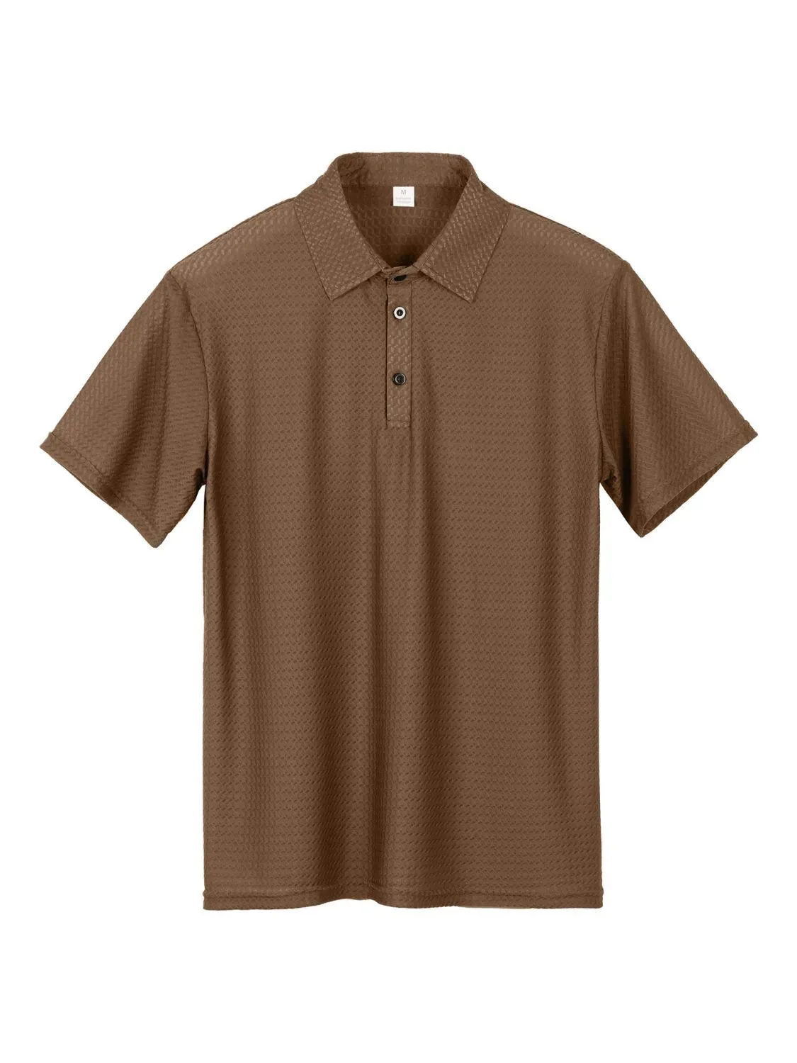 Men's Full Size Collared Neck Short Sleeve Polo Plus Size sold by Gigi Laurent product image thumbnail 5