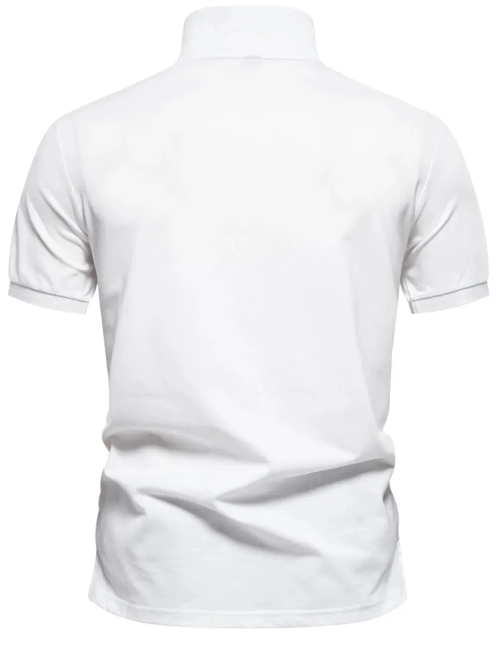 Men's Printed Collared Neck Short Sleeve Polo sold by Gigi Laurent product image thumbnail 2