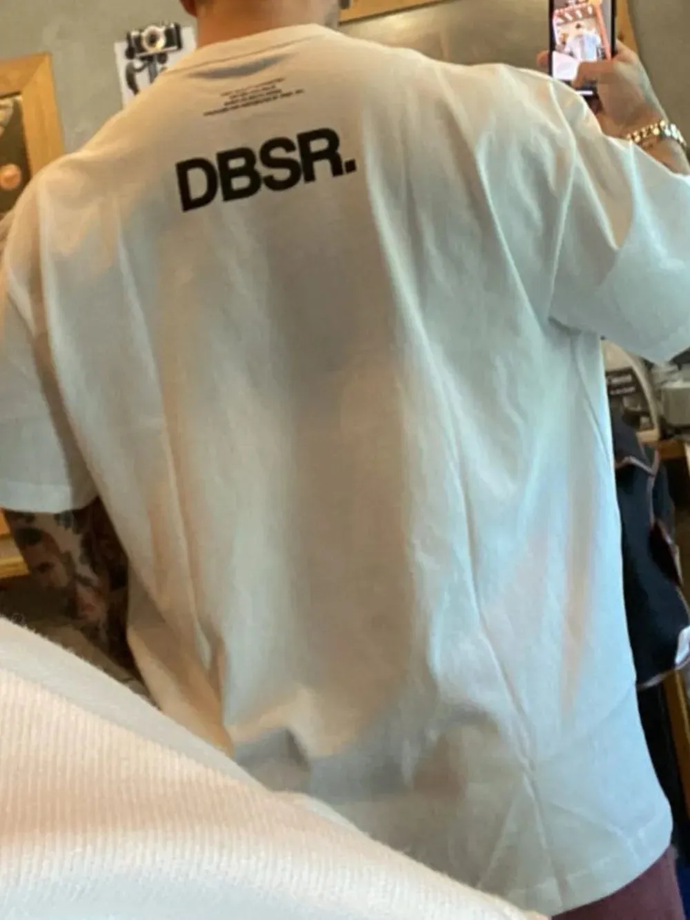 Men's Plus Size Letter Round Neck Short Sleeve T-Shirt sold by Gigi Laurent product image thumbnail 4