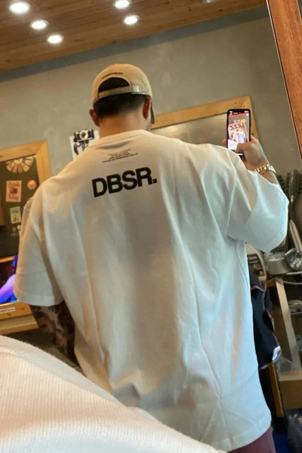 Men's Plus Size Letter Round Neck Short Sleeve T-Shirt sold by Gigi Laurent