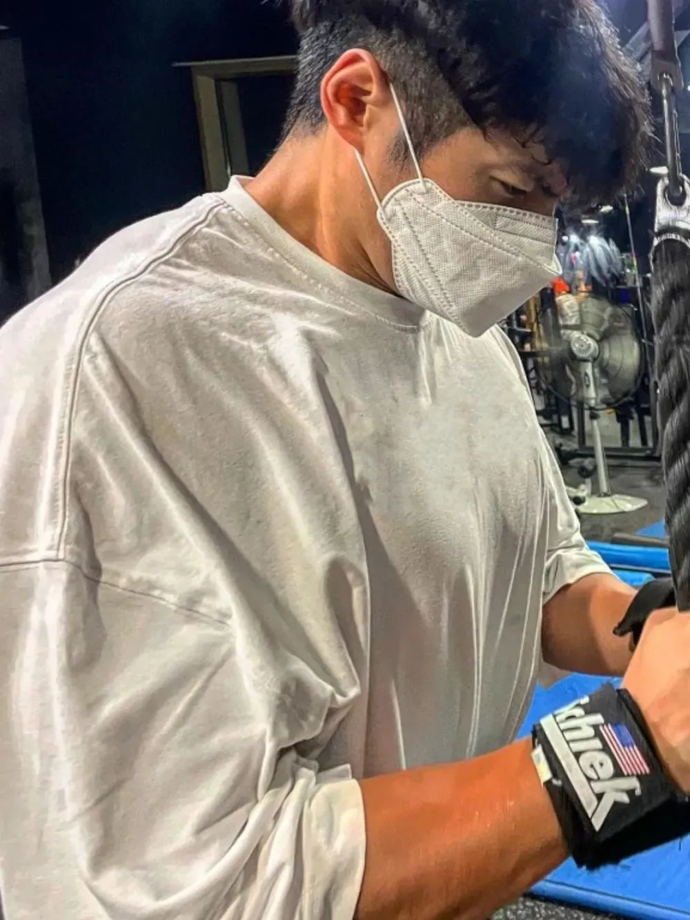 Men's Plus Size Letter Round Neck Short Sleeve T-Shirt sold by Gigi Laurent product image thumbnail 2